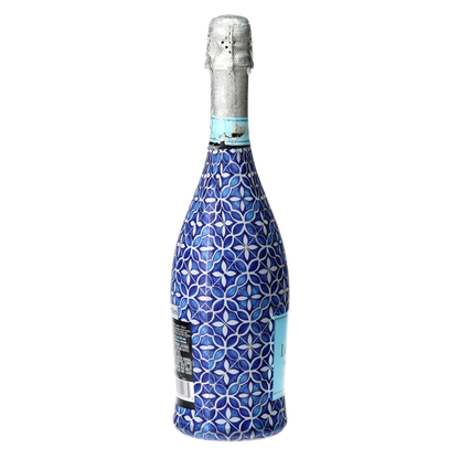 Andalusian Tile Prosecco Bottle Wrap