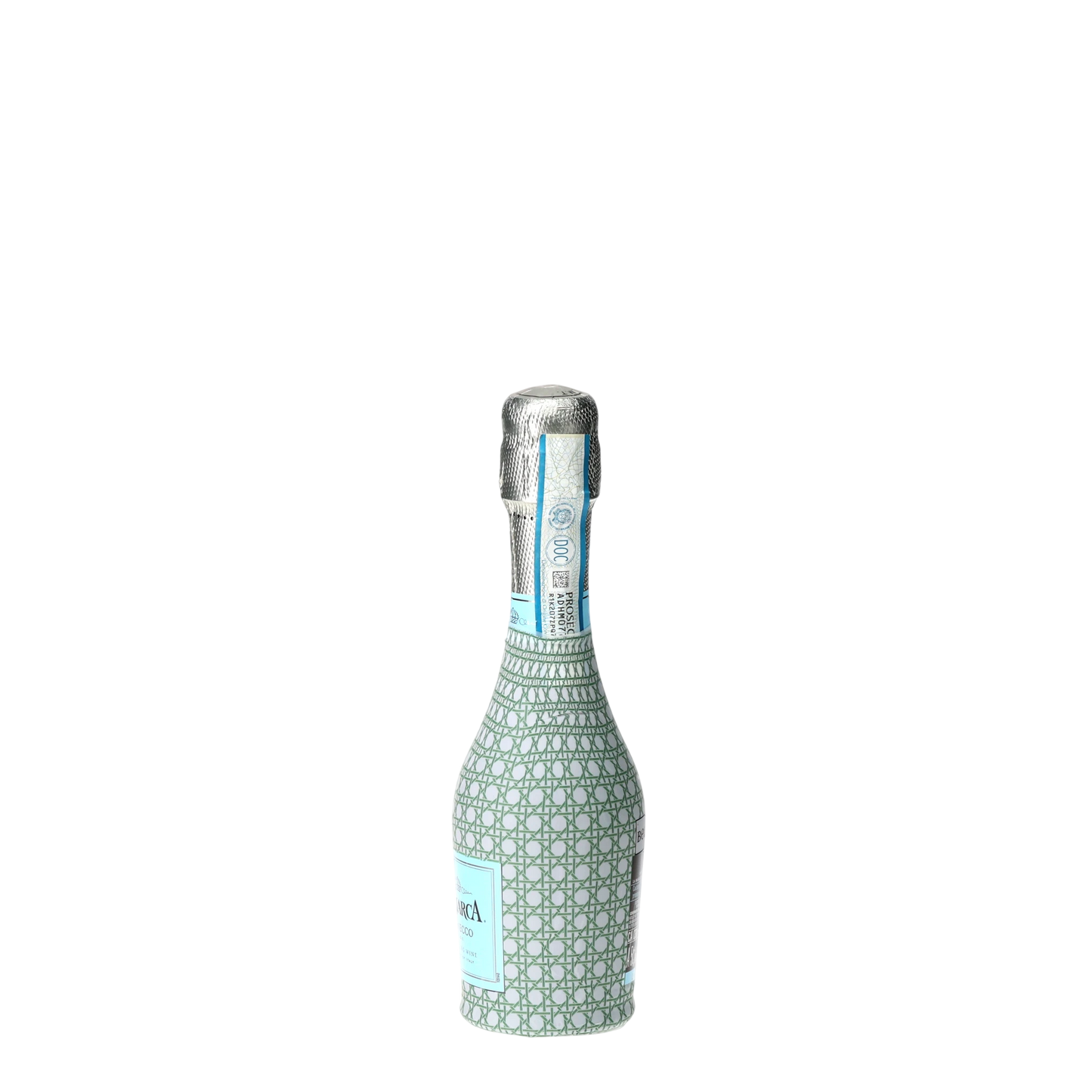 Sage & White Cane Mini Prosecco Wraps (Set of 3)