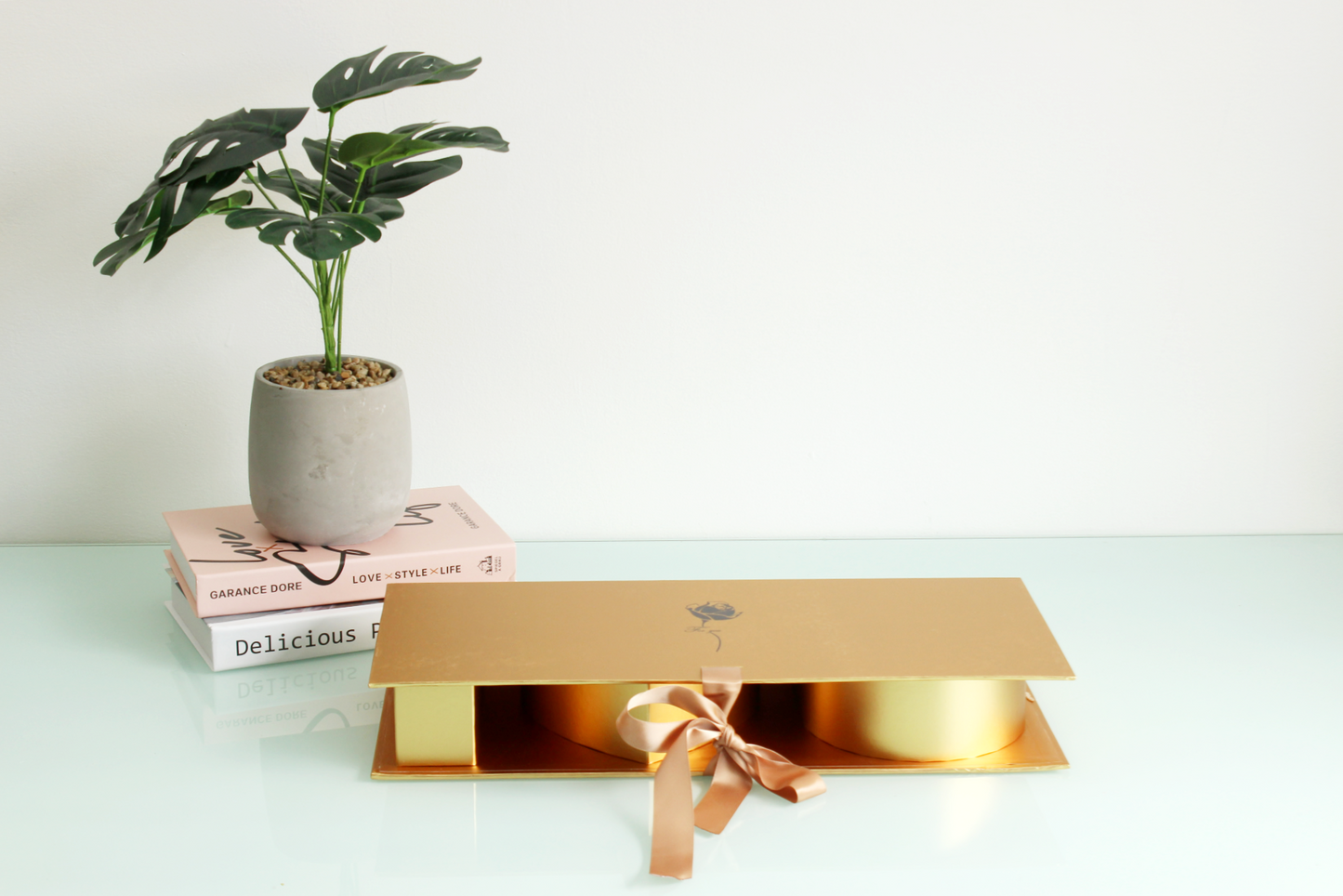 I Love You Fillable Letters Box with Ribbon