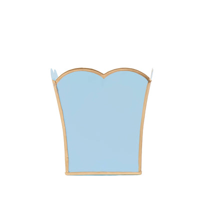 Gracie Scarlett Square Cachepot Planter - Light Blue