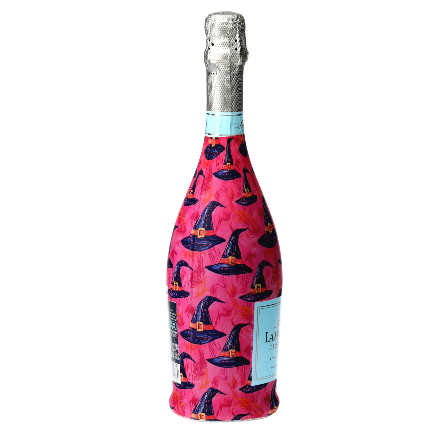 Preppy Halloween Witch Hats Prosecco Bottle Wrap