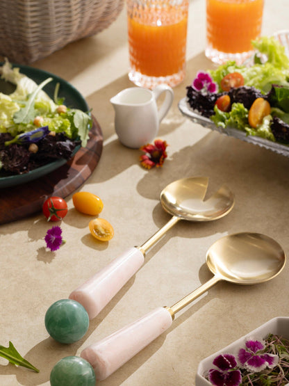 Copenhagen Sculpted Salad Servers Set
