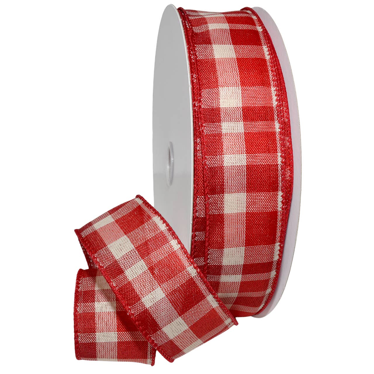 #7401 Providence (wired) Red / Natural color Plaid