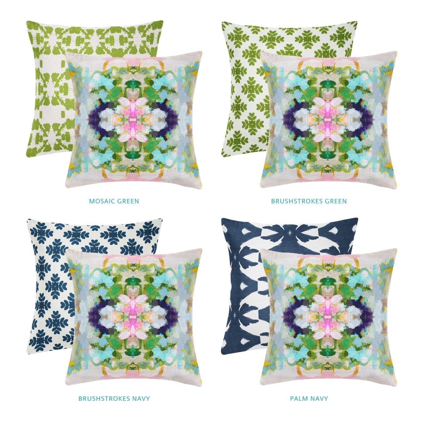 Nantucket Bloom Decorative Pillow