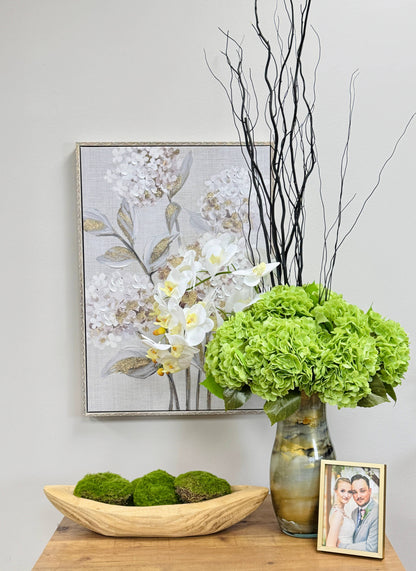 22" Large Bloom Ultra Realistic Real Touch Hydrangea