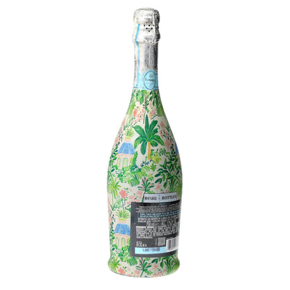 Verde Palm Pavilion Prosecco Bottle Wrap
