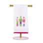 Candy Nutcracker Pom Pom Hand Towel   White/Multi   20x28