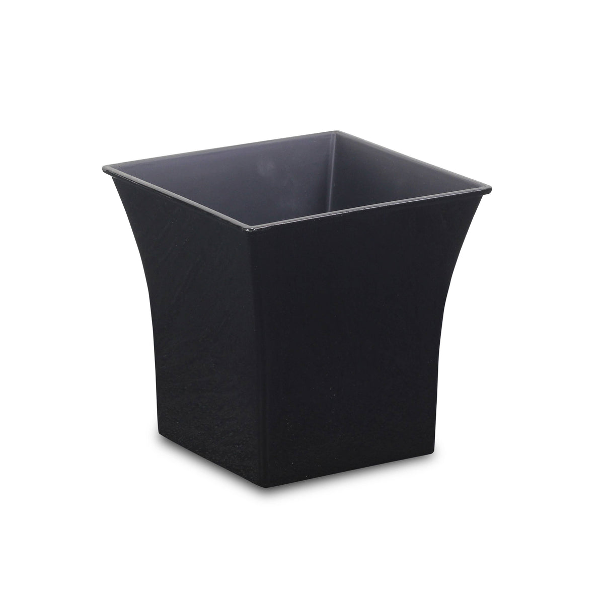 7.25 Inch Square Tapered Plastic Pot