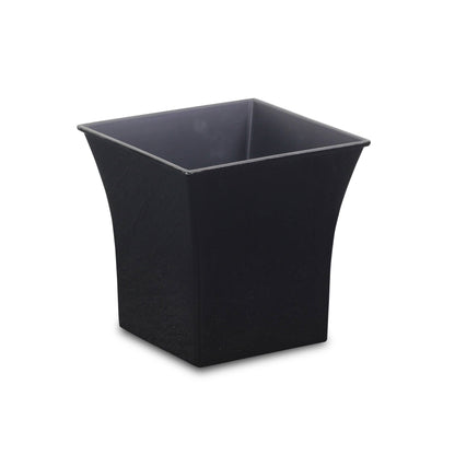 7.25 Inch Square Tapered Plastic Pot