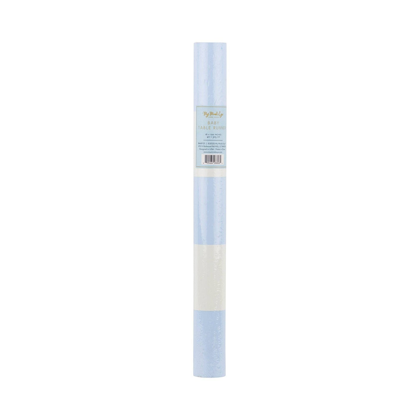 BAB1121 - Blue Striped Table Runner