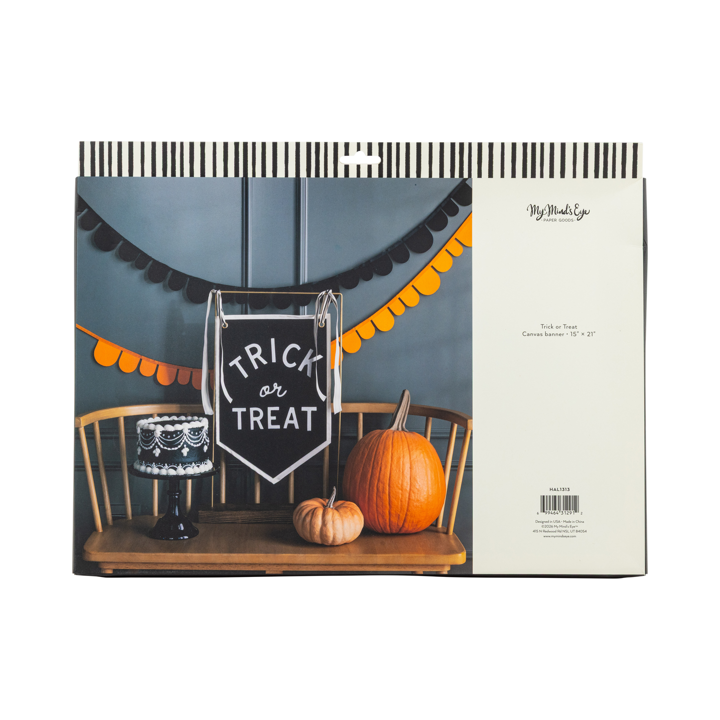 HAL1313 - Trick or Treat Canvas Banner