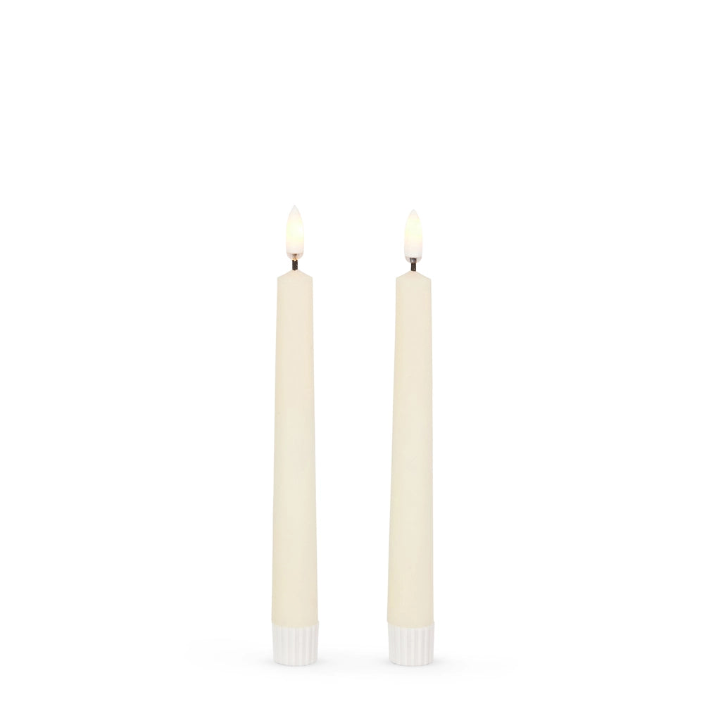 7" Taper LED Candles Set of 2