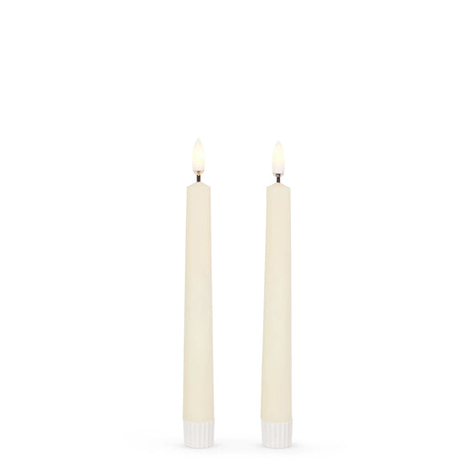 7" Taper LED Candles Set of 2