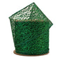 3" Green Mesh Ribbon WR-10255-075-10