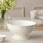 Heritage Footed Deep Bowl 11" – Elegant Stoneware Form