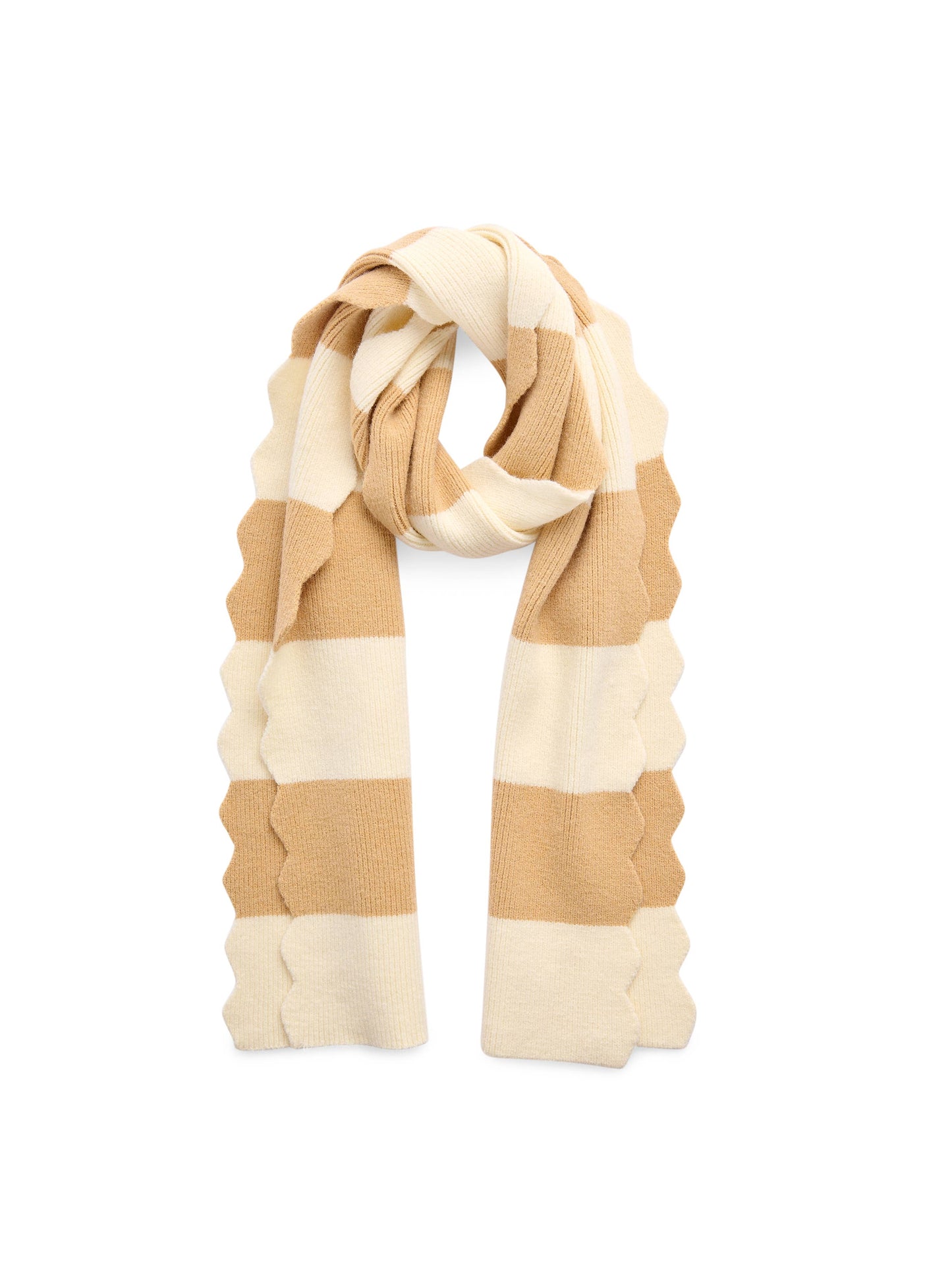 SCALA STRIPED SCARF