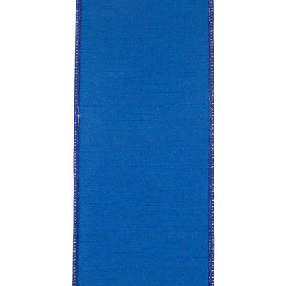 Asian Vista Chinoiserie Deluxe Wired Edge, White/blue, 4 In