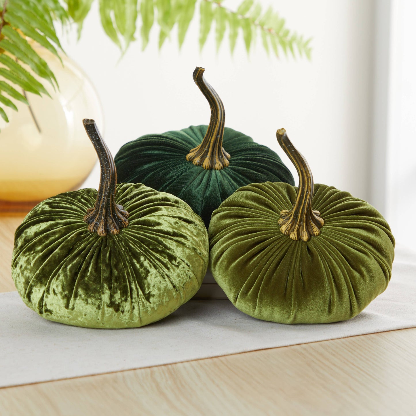 Pumpkin Large Velvet, Fall Mantel Decor, Halloween Table