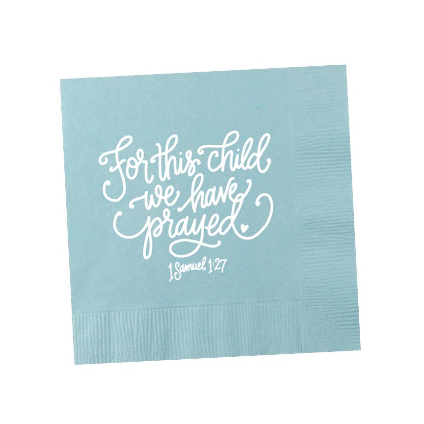 For this Child ... | Baby Napkins