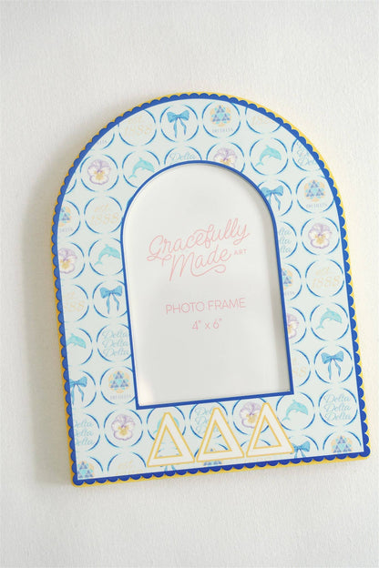 Delta Delta Delta (Tri Delta) Picture Frame, Sorority