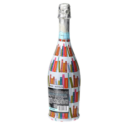 Warm & Bright Books Prosecco Bottle Wrap