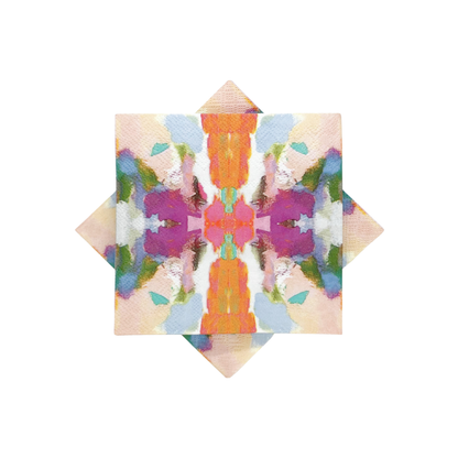 Begonia Cocktail Napkins - Laura Park