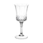11 oz. Crystal Cut Plastic Wine Goblets - 4 Goblets