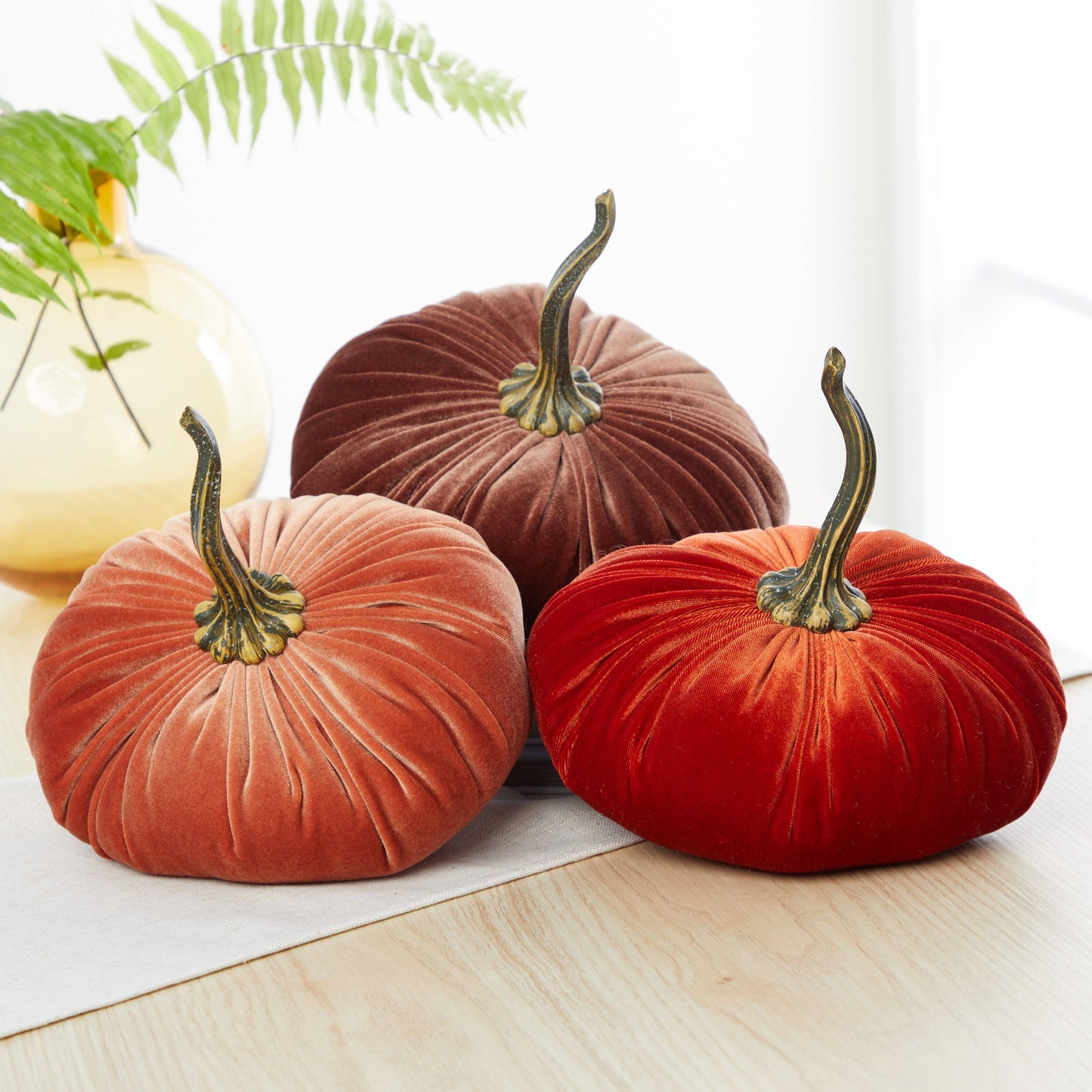 Pumpkin Extra Large Velvet, Fall Accent, Thoughtful Gift