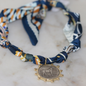 Derby Days Scarf Necklace Midnight