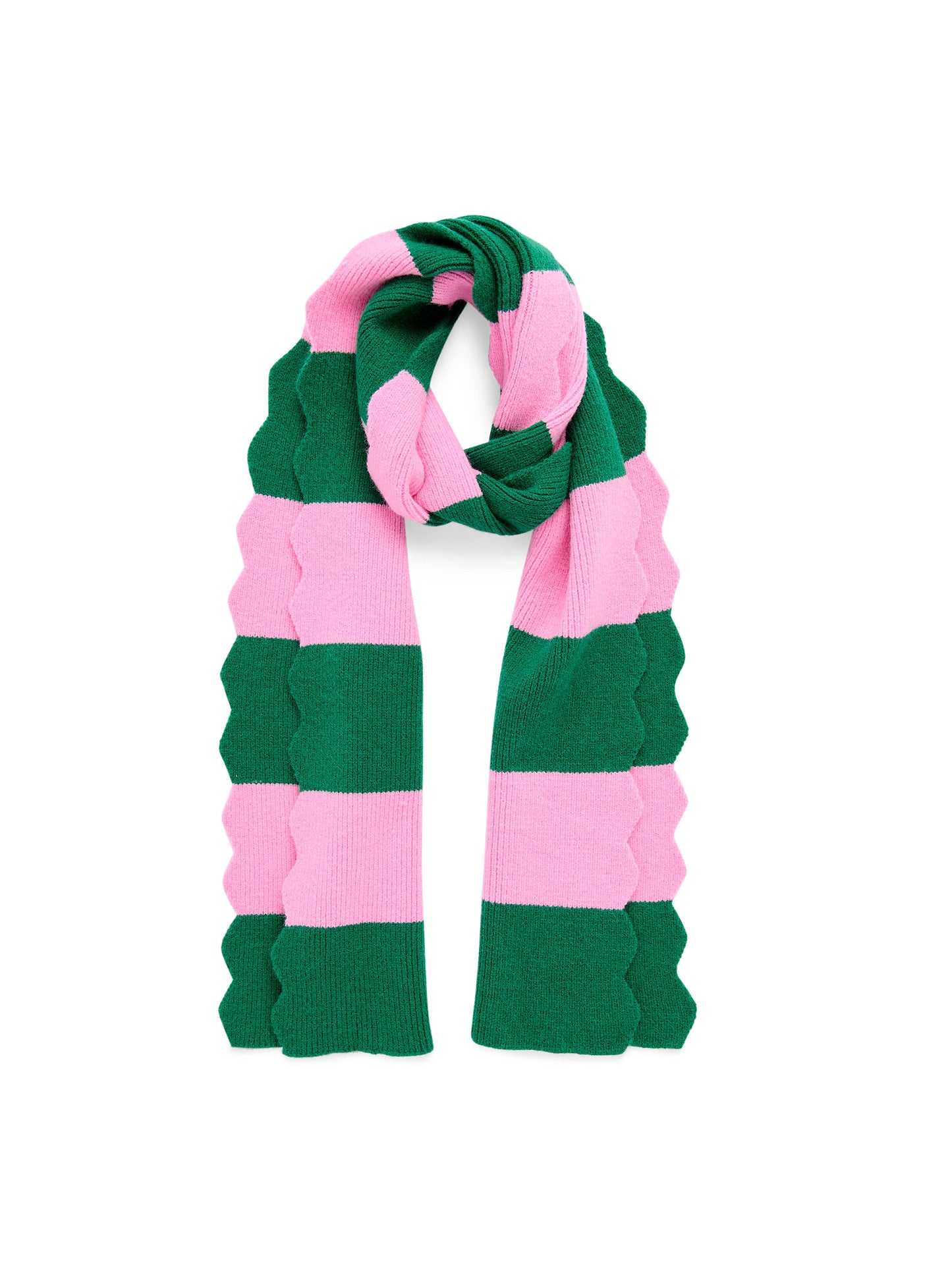 SCALA STRIPED SCARF