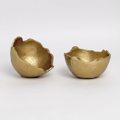 Golden Sculpt Formed Bowls