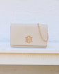 Bryn Clutch/Crossbody Woven Almond