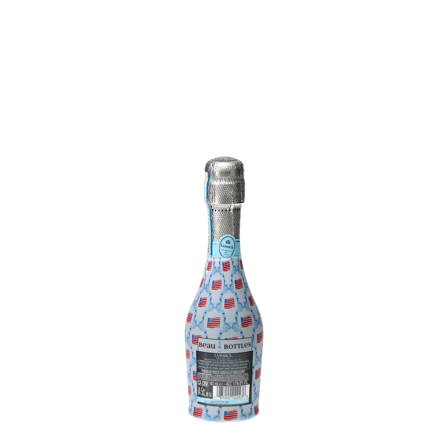 Flags & Ribbons Mini Prosecco Wraps (Set of 3)