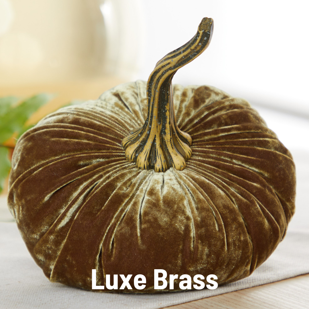 Pumpkin Large Velvet, Fall Mantel Decor, Halloween Table