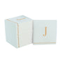 J Gold Monogram Cocktail Paper Napkins | 16 Napkins