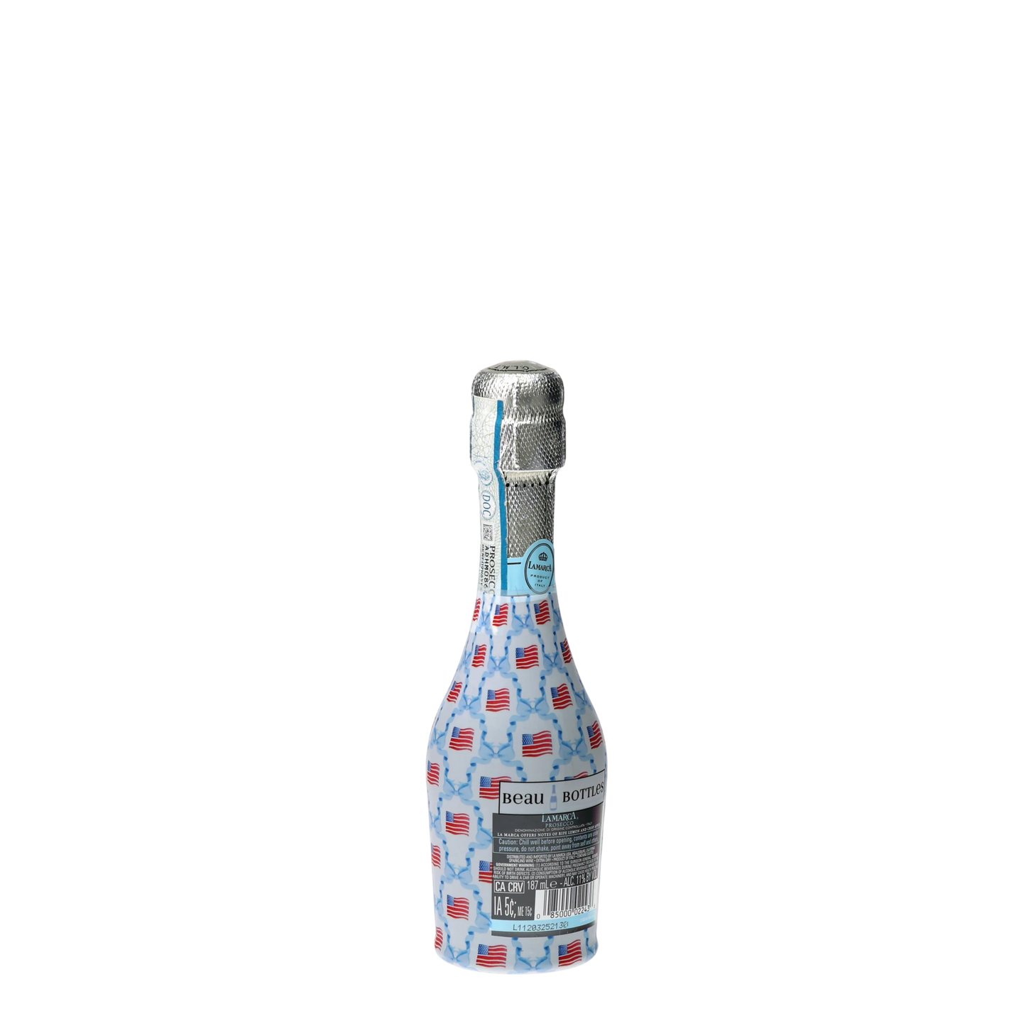 Flags & Ribbons Mini Prosecco Wraps (Set of 3)