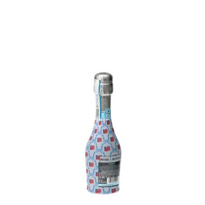 Flags & Ribbons Mini Prosecco Wraps (Set of 3)