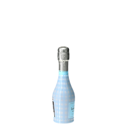 Powder Blue Picnic Gingham Mini Prosecco Wraps (3-Pack)