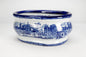 Oval Porcelain Planter/Cachepot, Italian Design