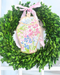 Ginger Jar Door Hanger - Field of Flowers 12”