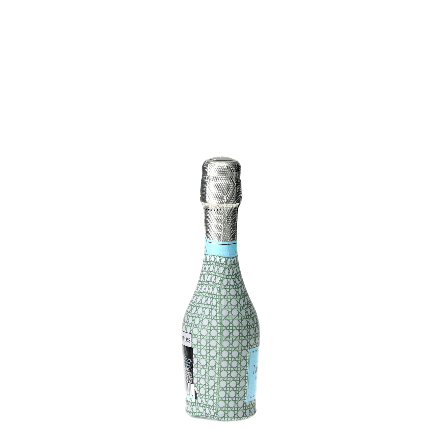 Sage & White Cane Mini Prosecco Wraps (Set of 3)