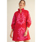 NEW floral applique shift dress
