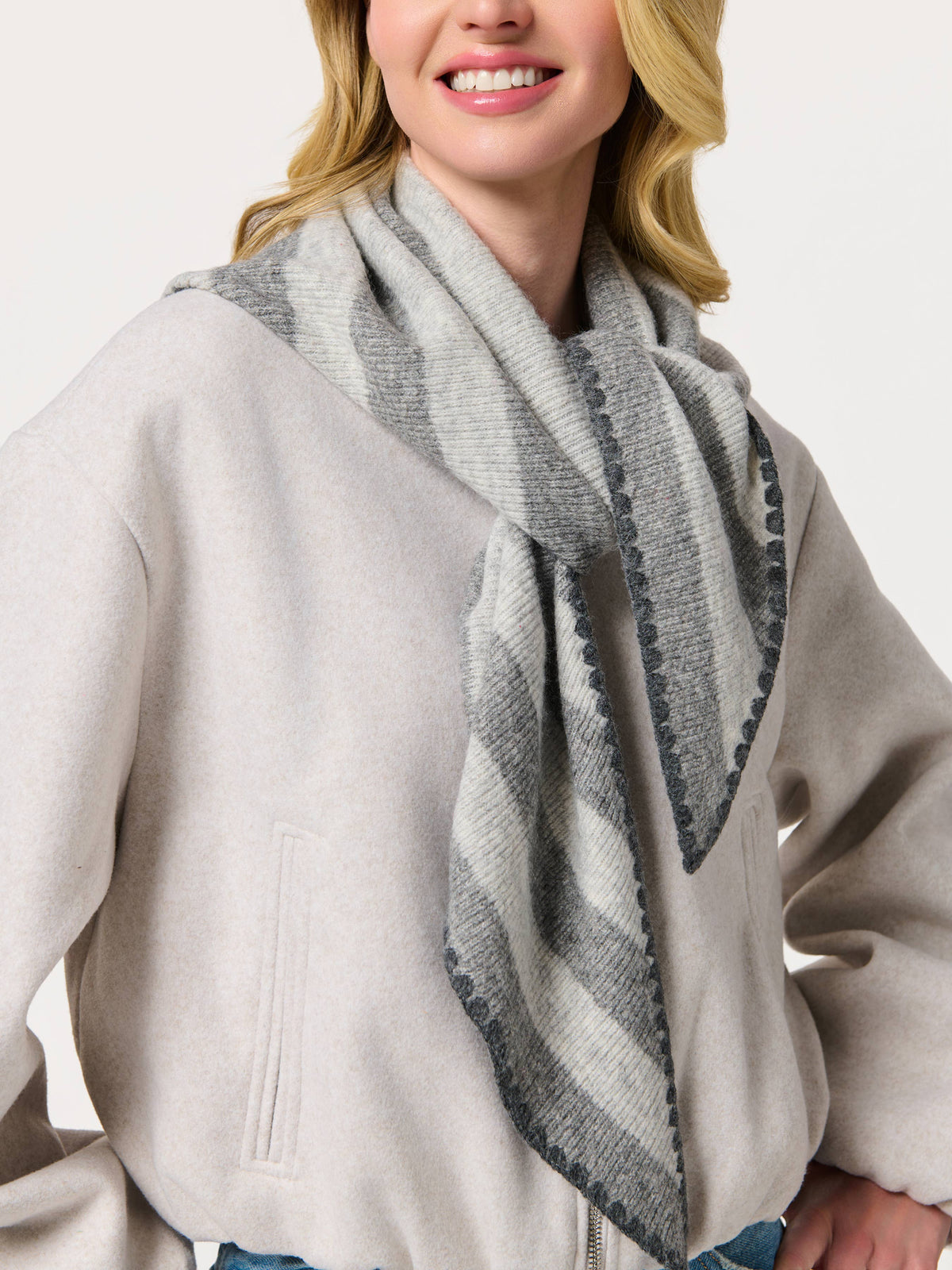 JOY LARGE TRIANGLE SCARF