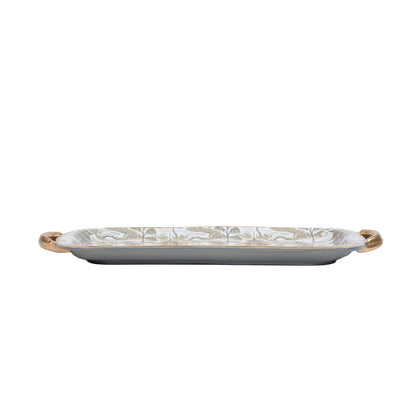Kyoto Pagoda Enameled Sasha Tray



White & Taupe