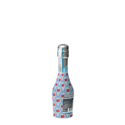 Flags & Ribbons Mini Prosecco Wraps (Set of 3)