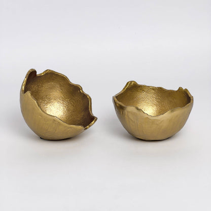 Golden Sculpt Formed Bowls