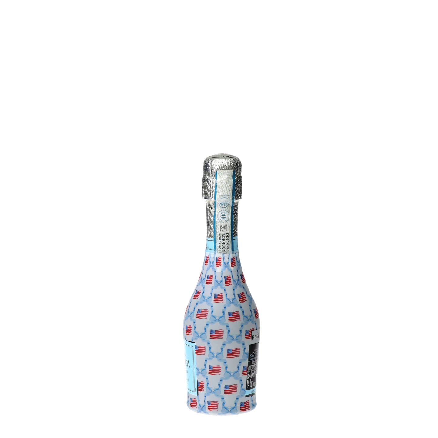 Flags & Ribbons Mini Prosecco Wraps (Set of 3)