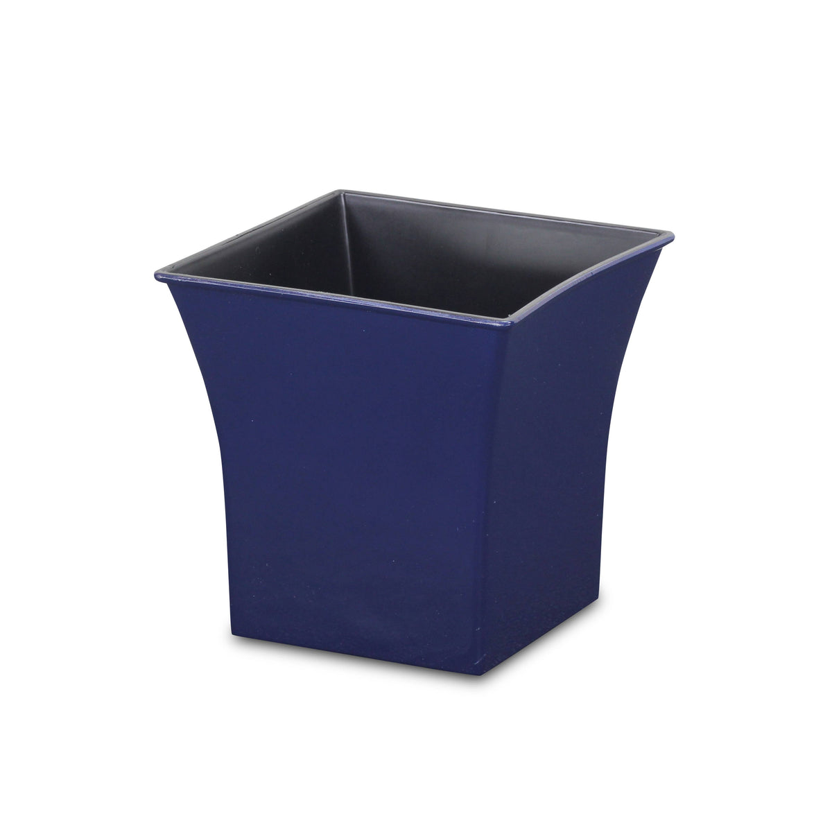 7.25 Inch Square Tapered Plastic Pot