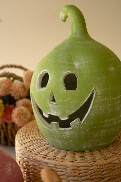 COLORFUL CLAY JACK-O-LANTERNS