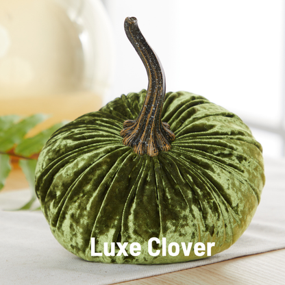 Pumpkin Large Velvet, Fall Mantel Decor, Halloween Table